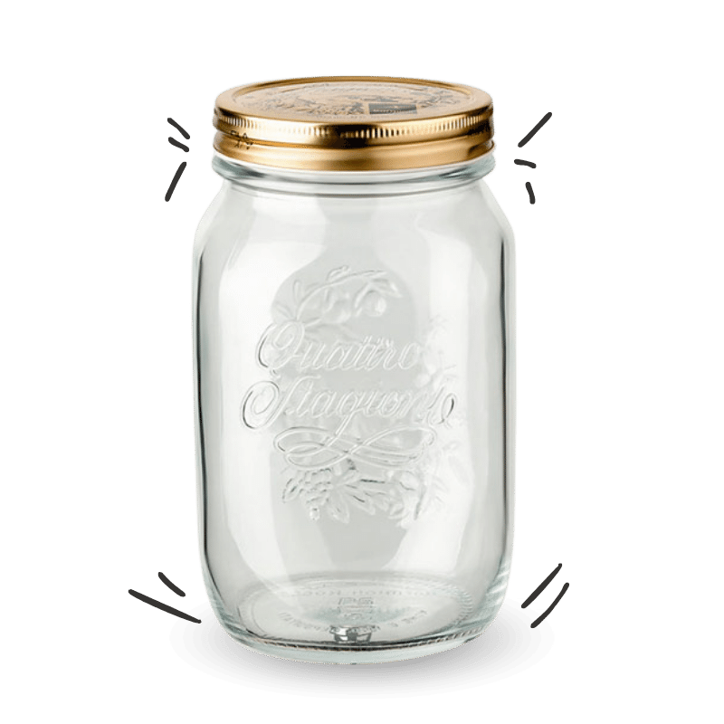 Brew Jar - Cold Brew Coffee 1 L - 1,5 L