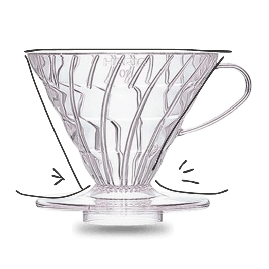 Hario Dripper V60 Transparent - 01